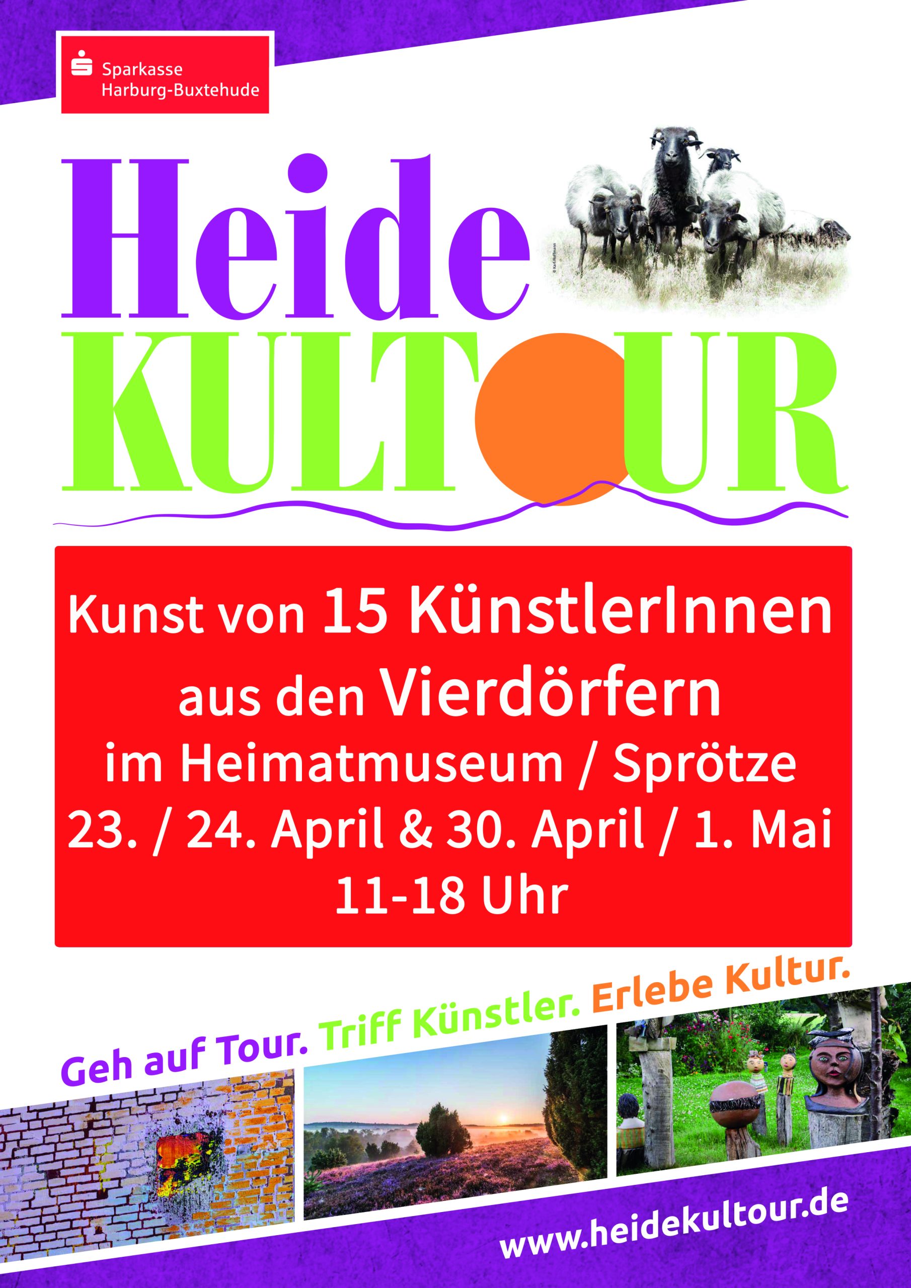 Plakat Heidekultour Dönz- Sprötze